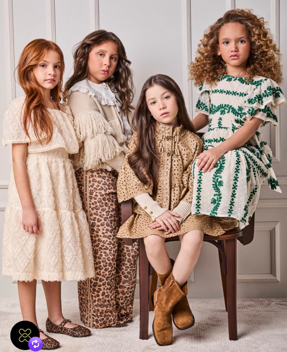 Editorial de moda infantil